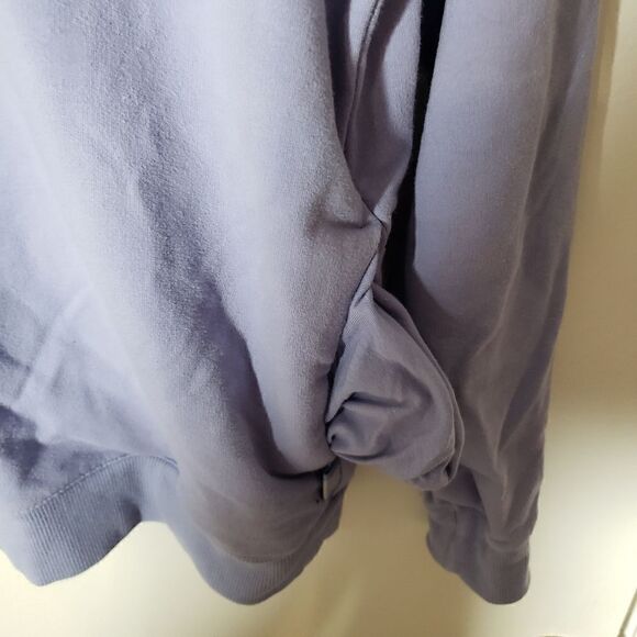 Fila French Terry Sweatshirt with Pockets in Purple Impression Size S - Picture 8 of 9